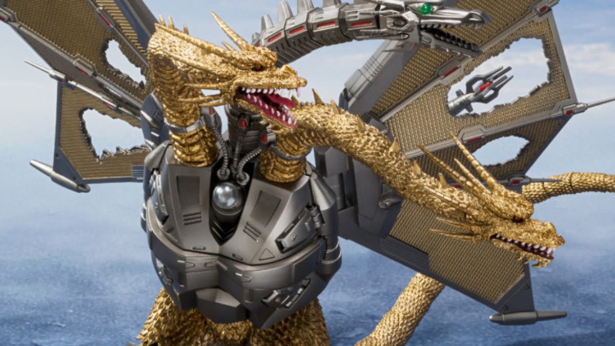 Godzilla’s Mecha Ghidorah Joins Tamashii Nations S.H. MonsterArts Line