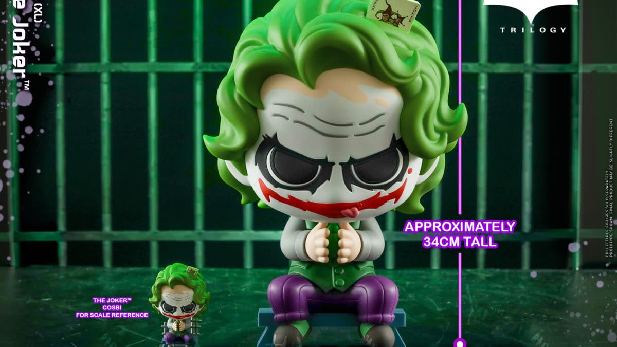 The Dark Knight Trilogy Gets Adorable New XL Figures from Hot Toys