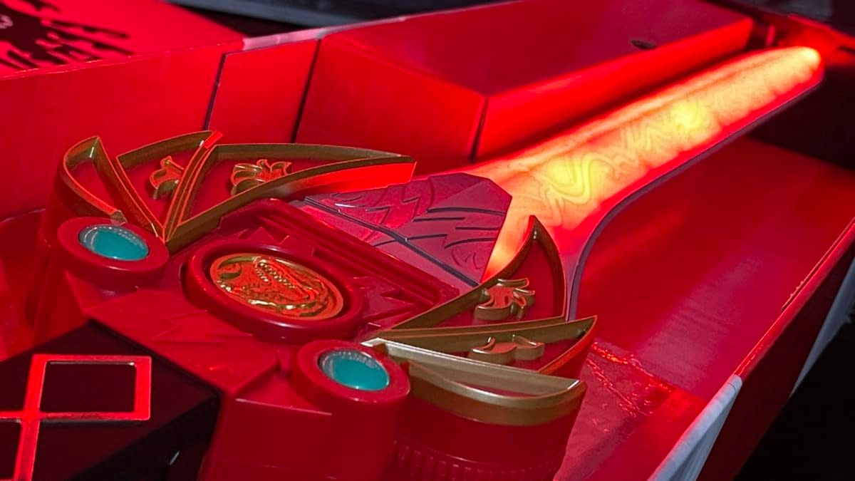Power Rangers Red Ranger Power Sword Makes the Show a Reality 