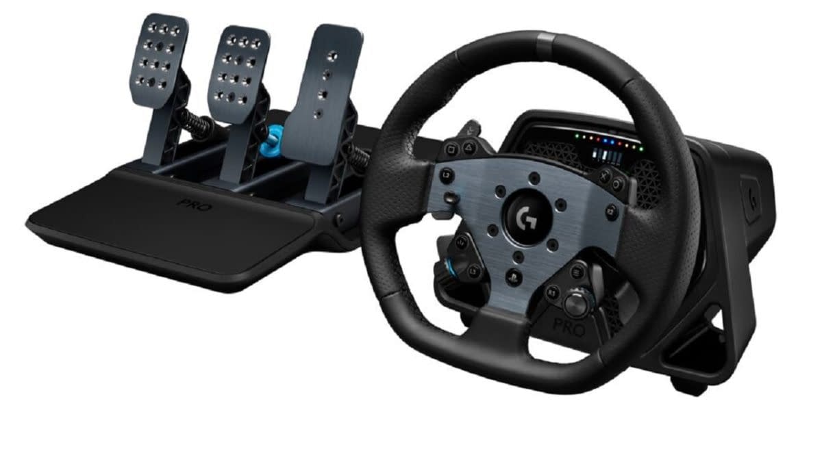 Logitech G Reveals New Pro Racing Wheel & Pedals