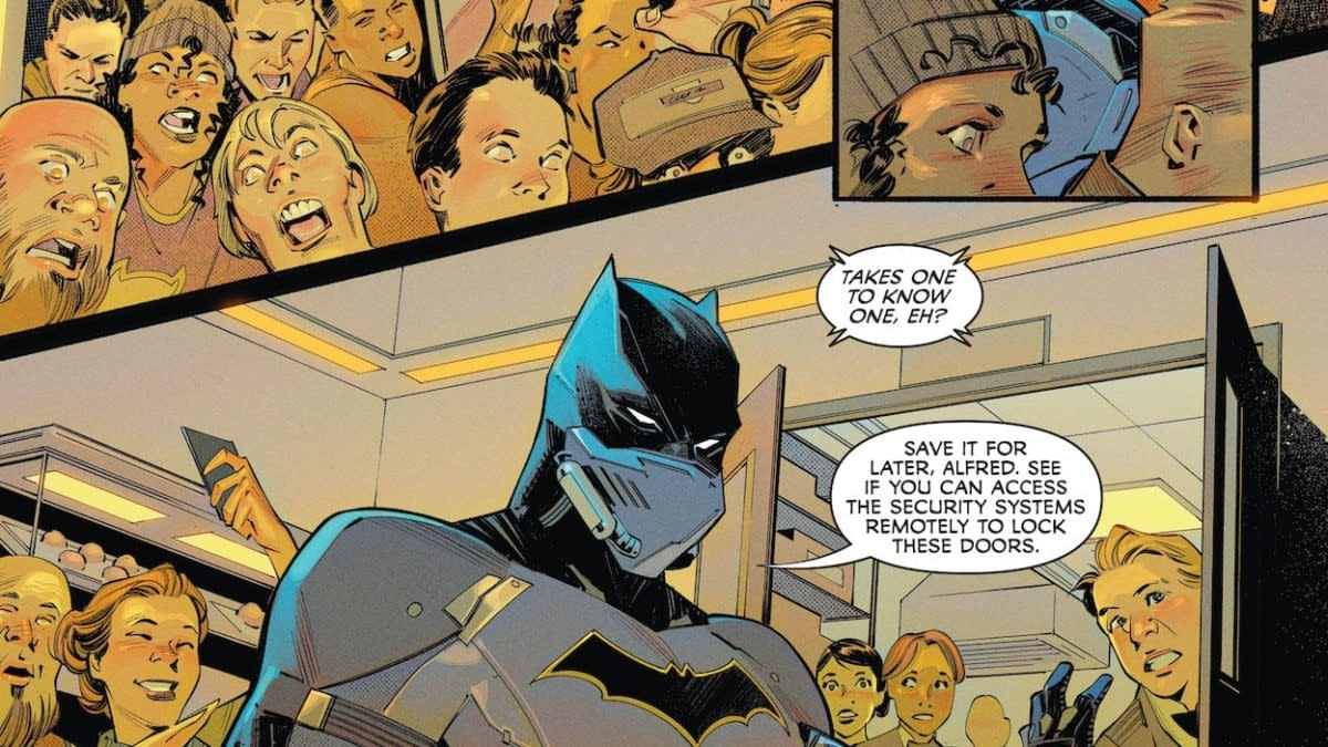 Interior preview page from Batman: Gotham Knights: Gilded City #1