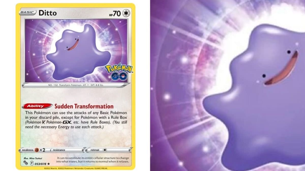 The Cards of Pokémon TCG: Pokémon GO Part 17: Ditto