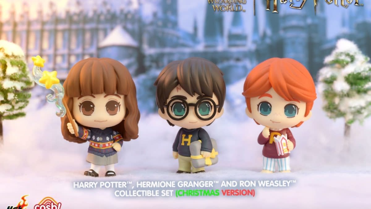 Hot Toys Debuts New Harry Potter Christmas Themed Cosbi Set