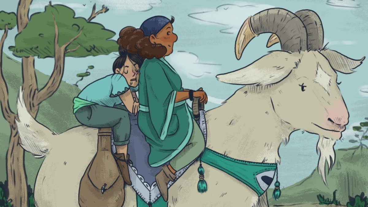 For Fans Of Wolfwalkers & Mooncake, Kate Wheeler's Goat Magic OGN