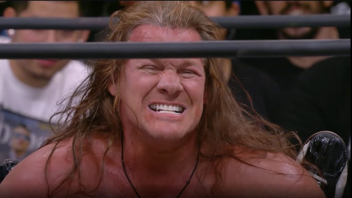 Chris Jericho wrestles on AEW Dynamite