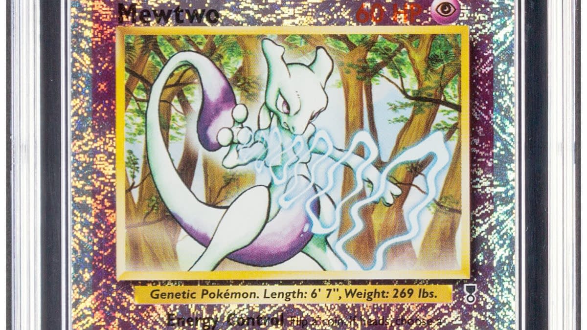 Pokémon TCG: Legendary Collection Mewtwo On Auction At Heritage