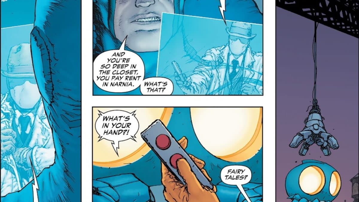 Grant Morrison Wrote The Question & Blue Beetle As Them & Mark Millar