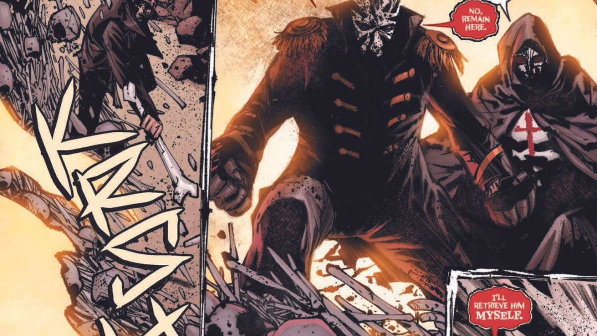 Preview of The Phantom Tomorrow #1 by Andy Biersack, Michael Moreci, and Agustin Padilla, from Opus Comics