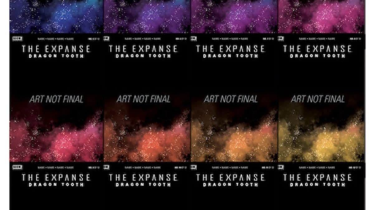 Twelve Divine Covers by Jamie McKelvie for The Expanse Season 6 1/2