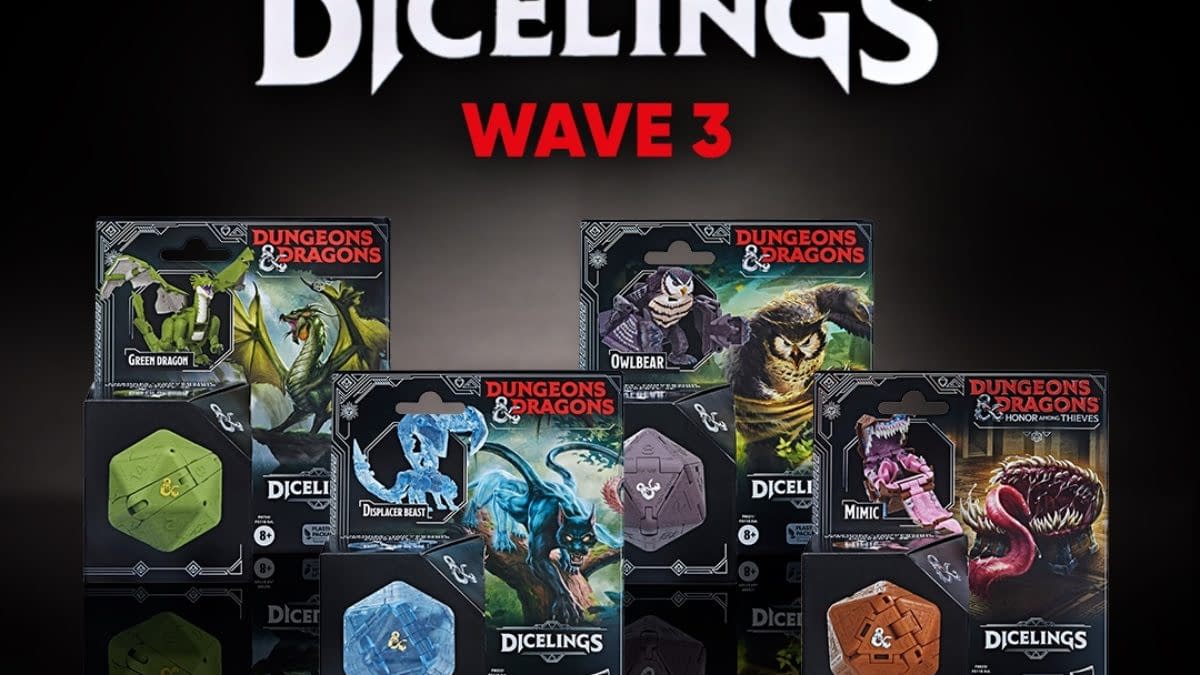 Dungeons & Dragons Mimic and More Beasts Debut for Hasbro’s Dicelings