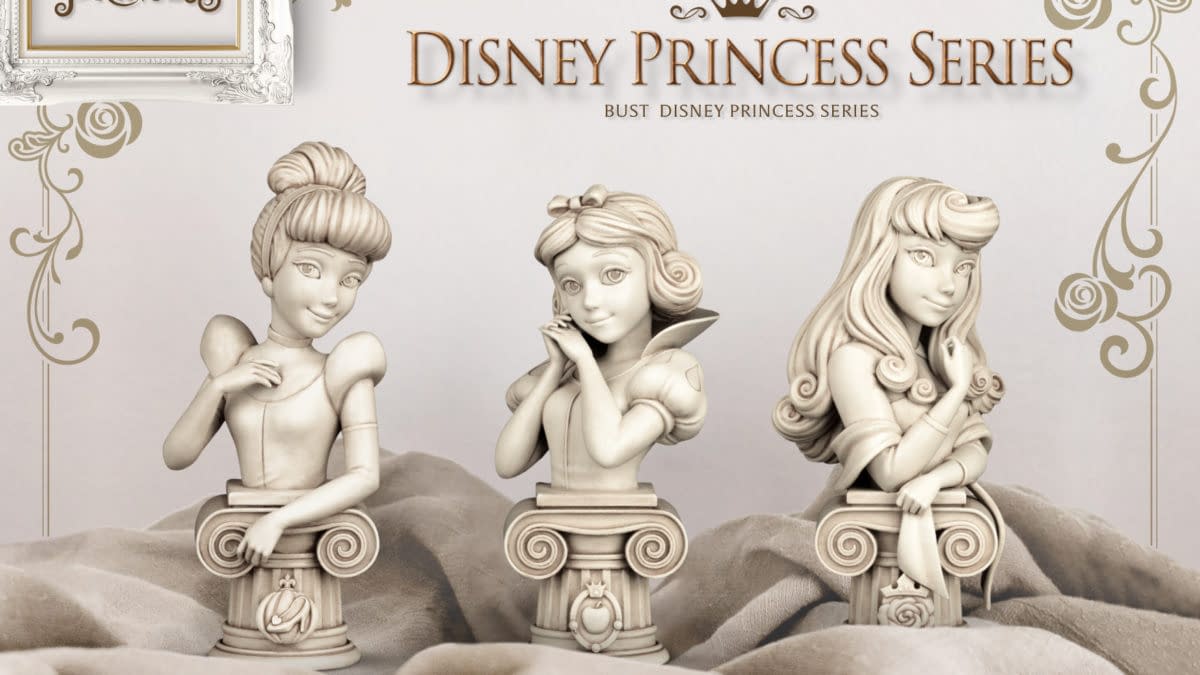 Beast Kingdom Gets Fancy with New Disney Princess Roman Sculptures 