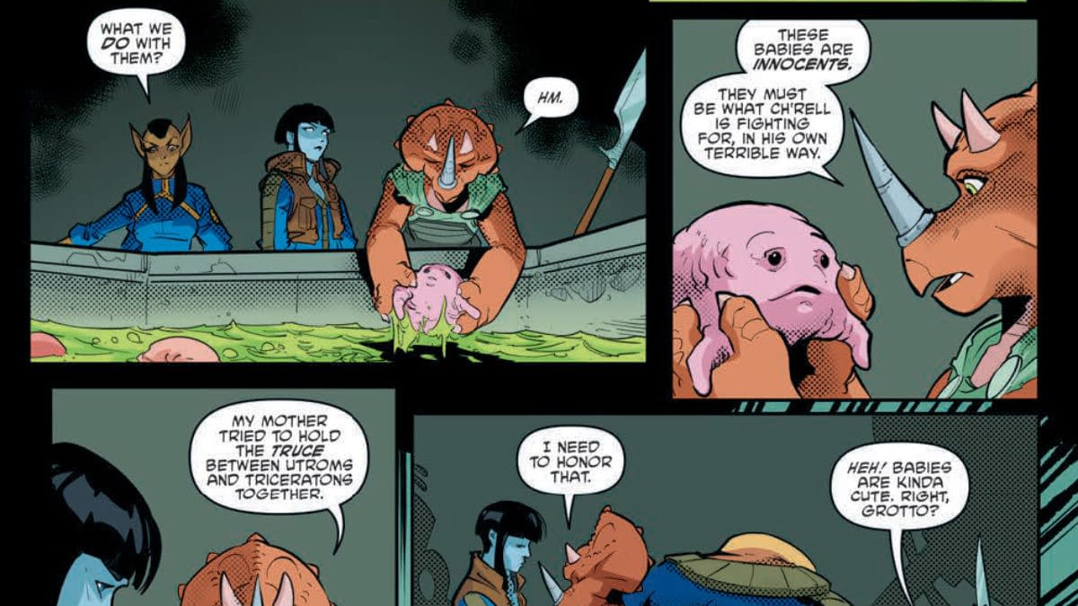Interior preview page from Teenage Mutant Ninja Turtles #138