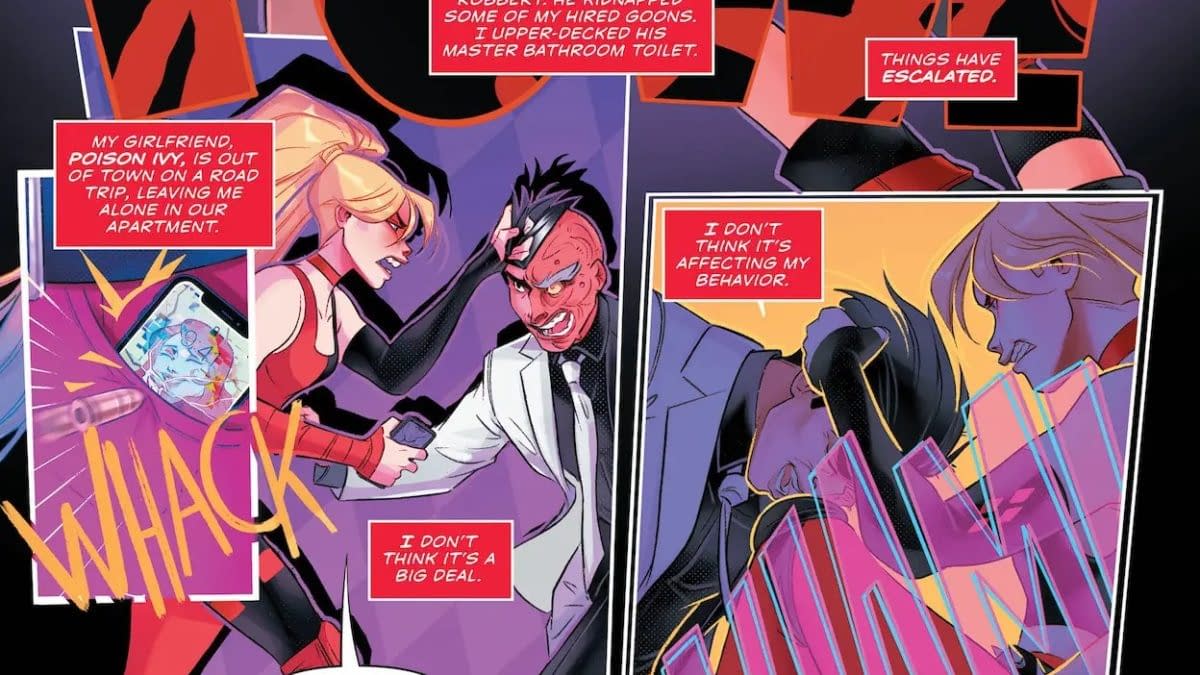 Interior preview page from Harley Quinn #28
