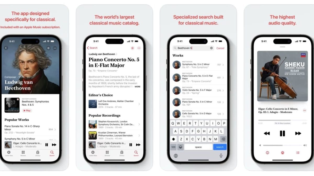 Apple Music Classical Launches March 28