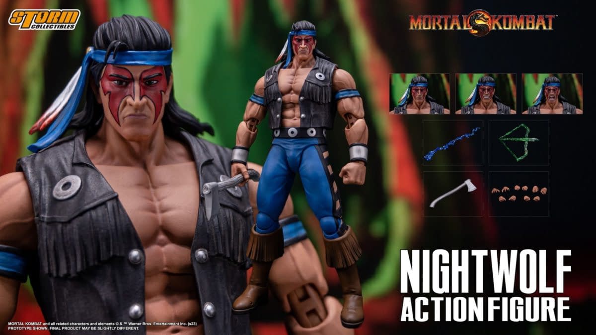 Storm Collectibles Unleashes the Fury of Mortal Kombat’s Nightwolf