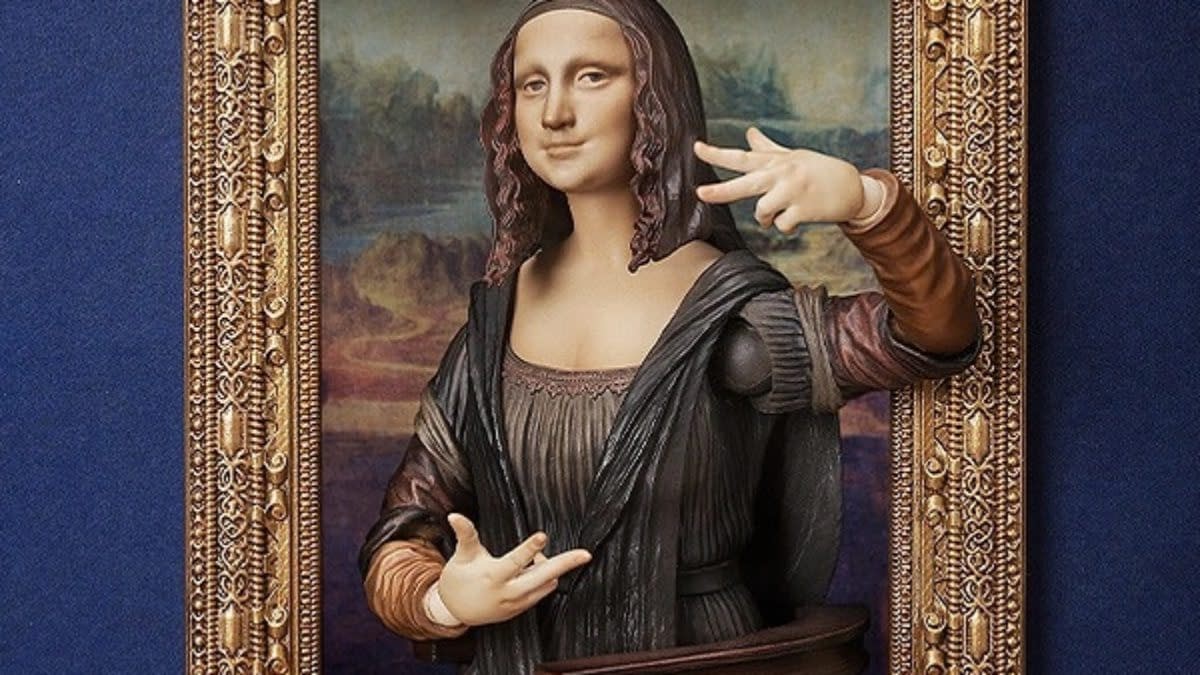 Art Comes to Life with FREEing’s Table Museum Mona Lisa figma 