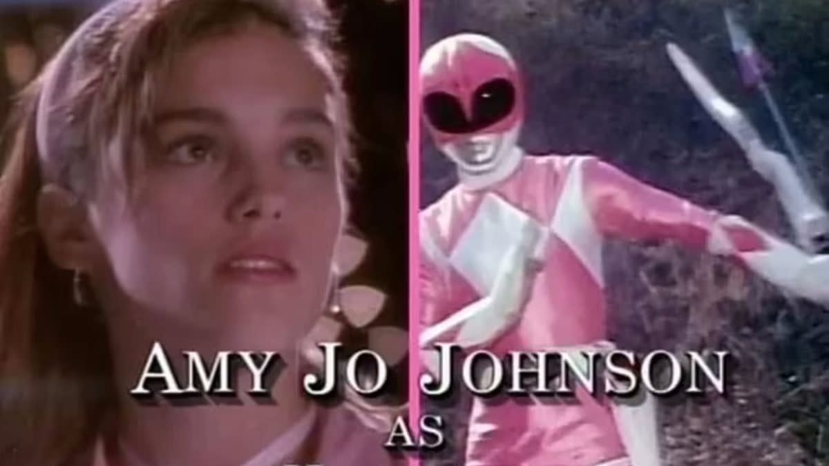 Pink Ranger Amy Jo Johnson Now Writes a Power Rangers Comic