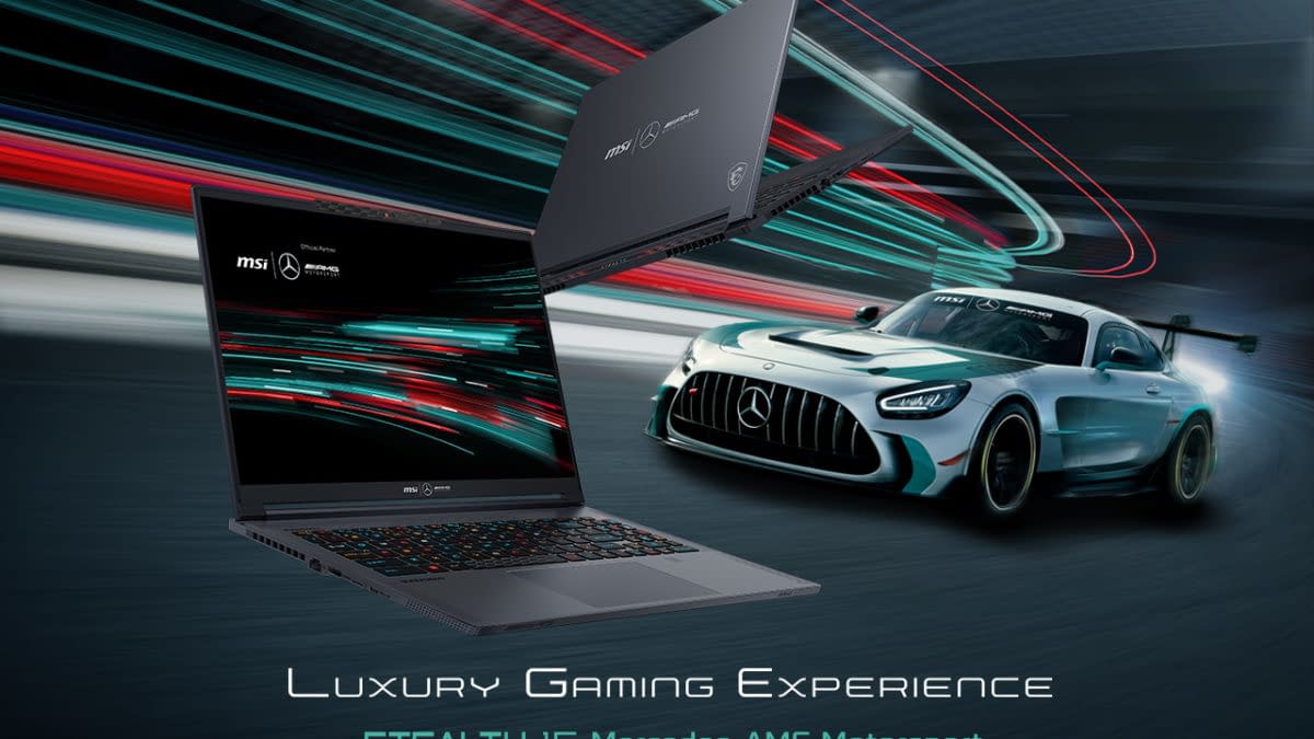MSI Partners With Mercedes-AMG For New Limited-Edition Laptop