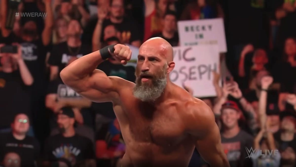 Tommaso Ciampa appears on WWE Raw