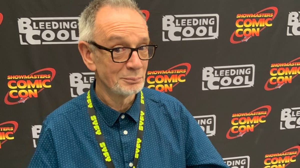 Claudia Christian and Brian Bolland