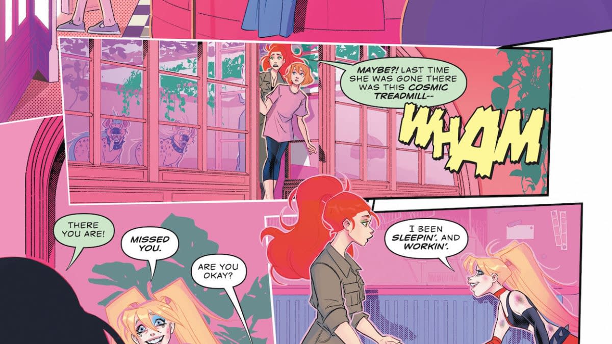 Interior preview page from Harley Quinn #32