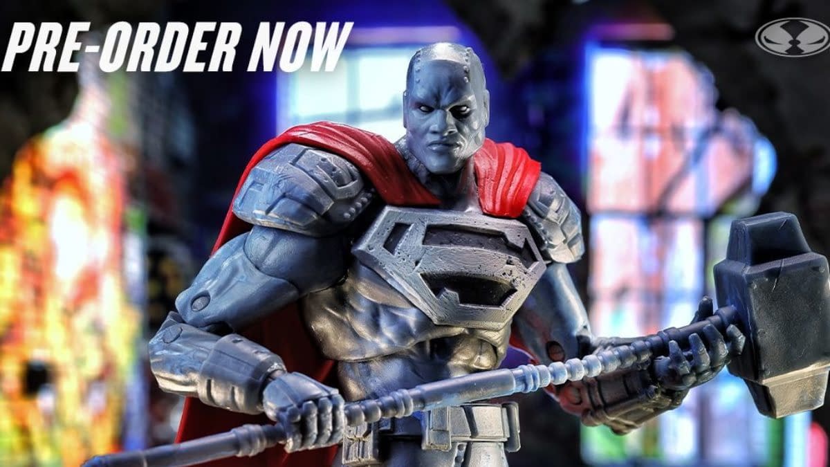 DC Comics Reign of the Superman Arrives at McFarlane Toys with Steel