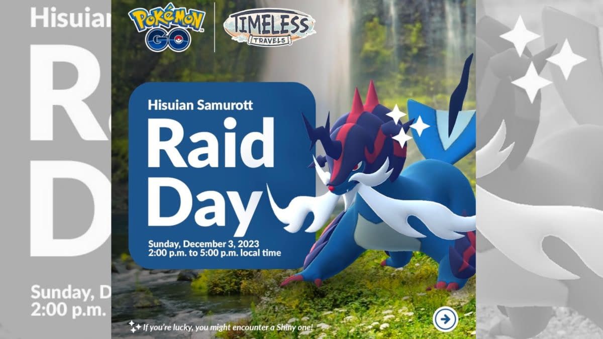 Hisuian Samurott Day Announced For Pokémon GO