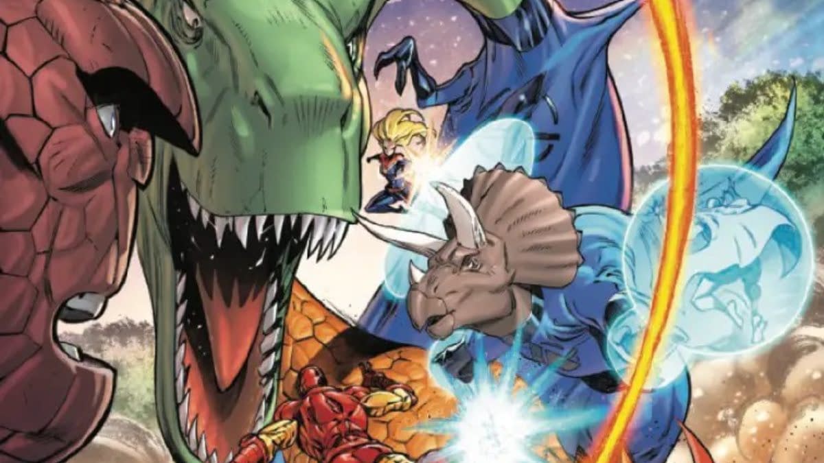 Interior preview page from FANTASTIC FOUR #13 ALEX ROSS COVER