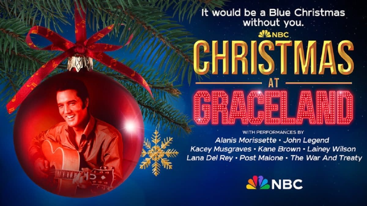 Christmas At Graceland On NBC Wednesday, Here's The Performers List
