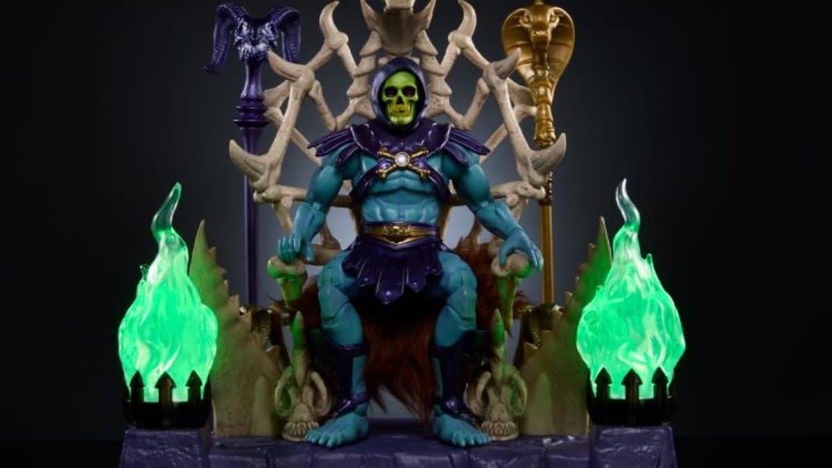 Skeletor Sits Upon His Havoc Throne with Mattel’s MOTU: Masterverse