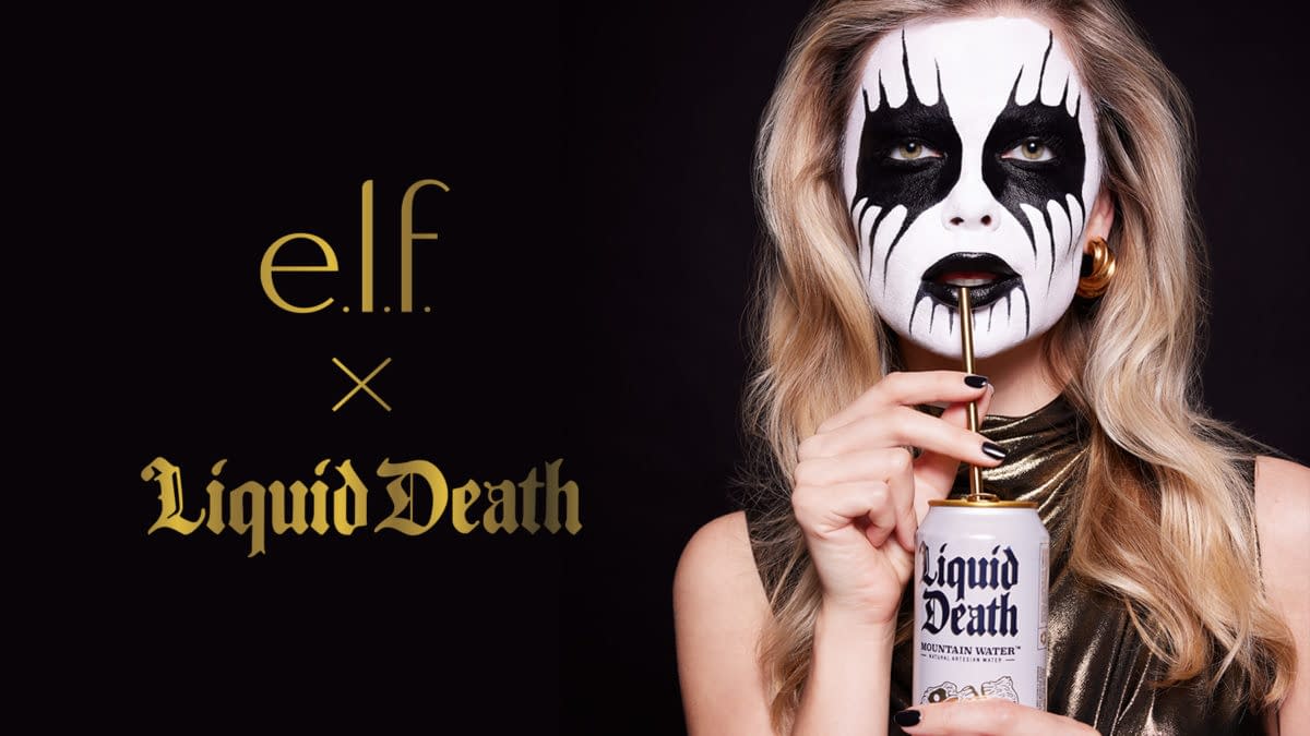 Get Drop Dead Gore-geous with the Liquid Death x e.l.f Corpse Paint