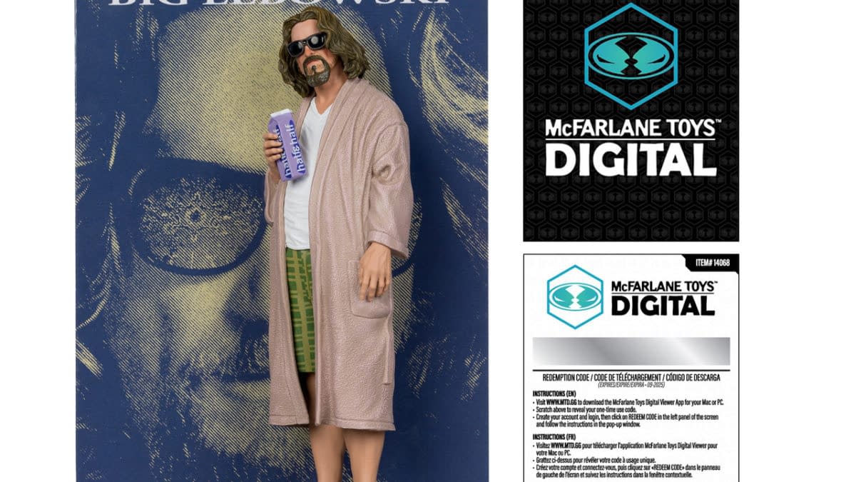 McFarlane Toys Unveils New The Big Lebowski Movie Maniacs Statue