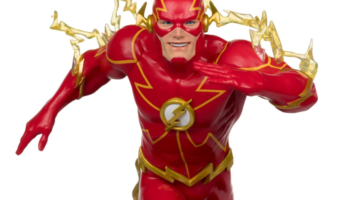 The Flash Races on in With McFarlane Toys New Jim Lee 1/6 Statue