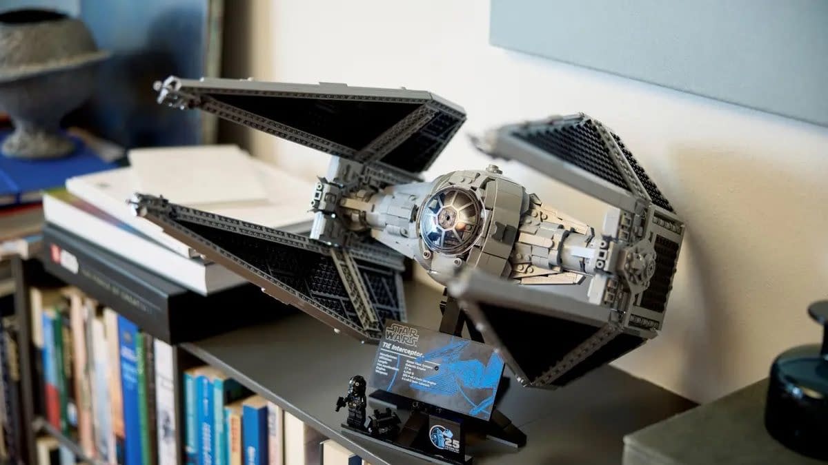 Take Down the Rebellion with the LEGO Star Wars TIE Interceptor