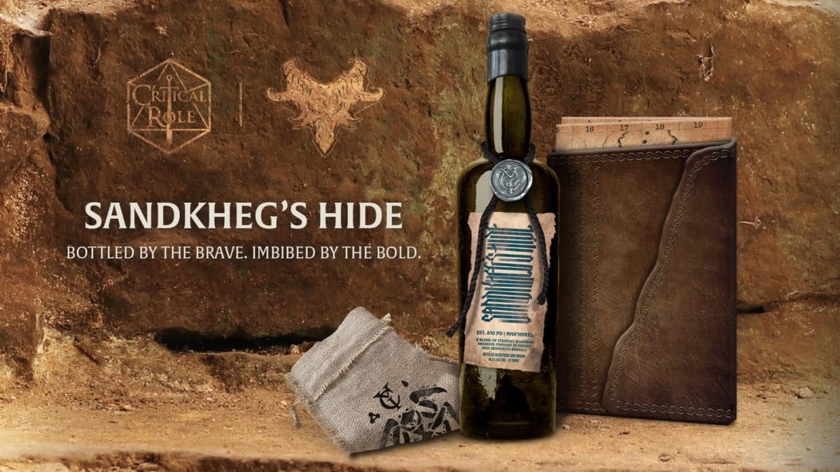 Critical Role To Release Limited Edition Sandkheg's Hide Whiskey