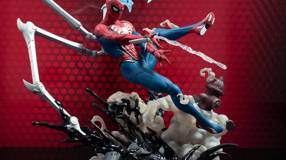 Marvel's Spider-Man 2 Deluxe Gallery Diorama Revealed by DST