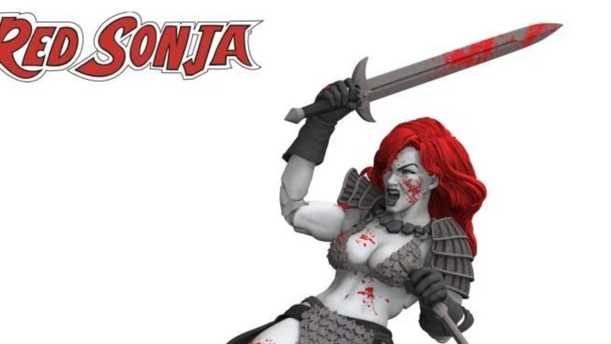 Boss Fight Unveils Epic H.A.C.K.S. Red Sonja Black, White & Red Figure
