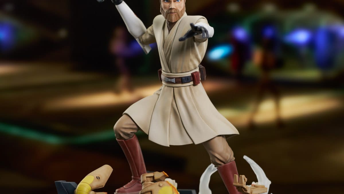 Star Wars: The Clone Wars General Obi-Wan Kenobi Statue Revealed