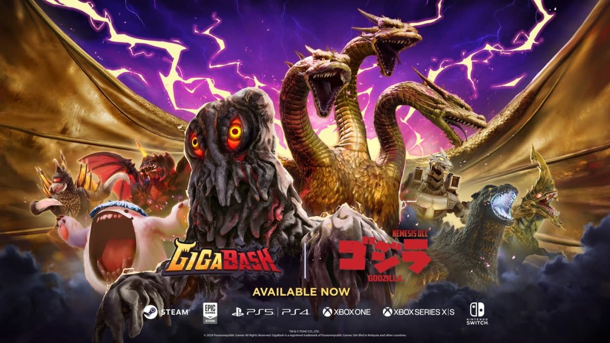 GigaBash Adds Godzilla: Nemesis 2 Kaiju Pack DLC