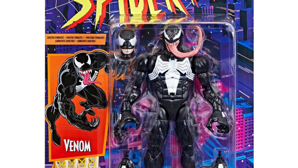 Venom is Back with Hasbro’s Spider-Man Retro Marvel Legends Line