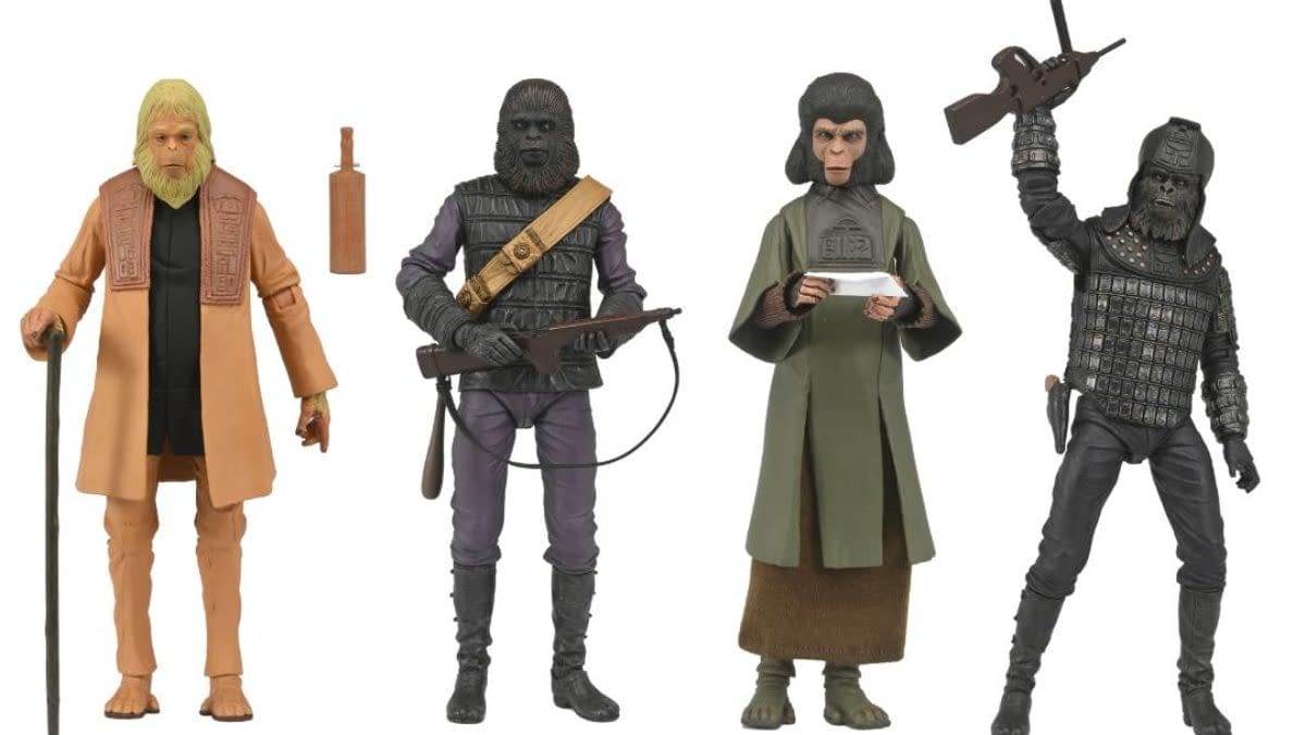NECA Announces Re-Release of Planet of the Apes Legacy Series Figures