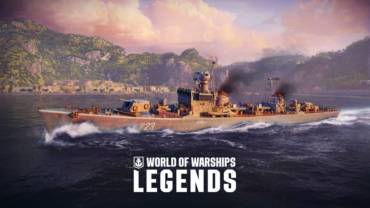 World Of Warships: Legends Adds Gold & Crimson Update
