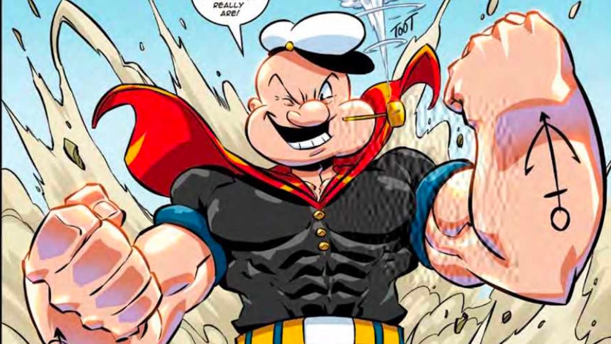 Brand New Popeye for the Last Year of Copyright on Free Comic Book Day