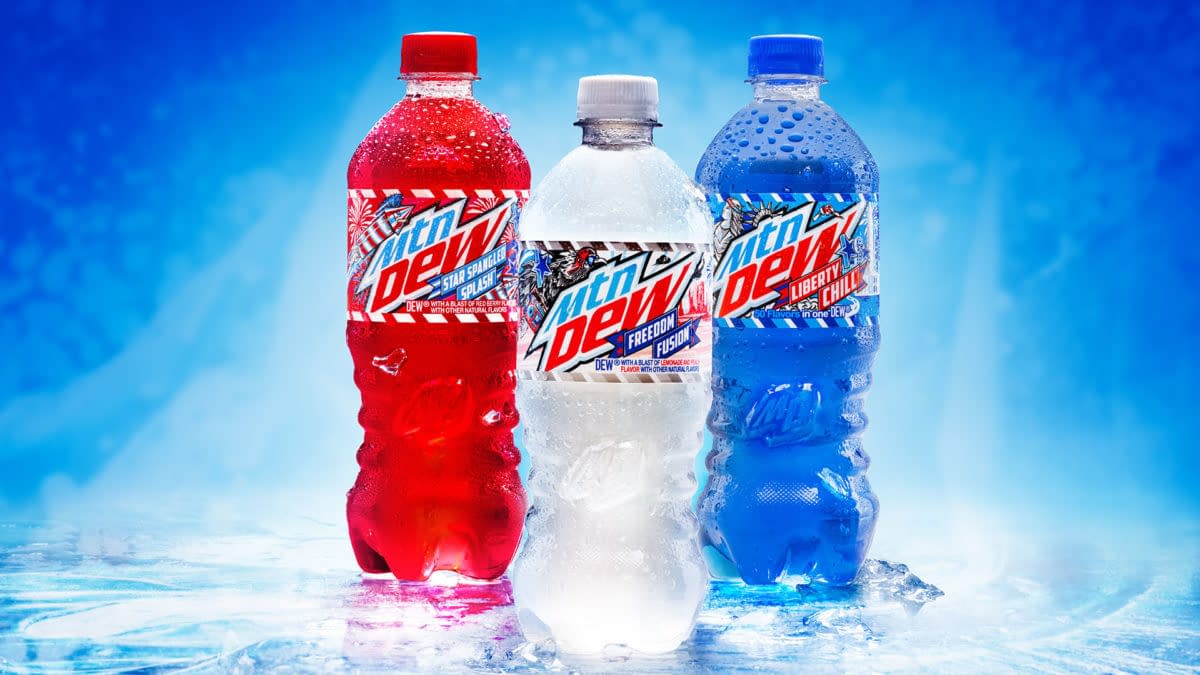 The Summer Gets Tasty and Patriot with Three New MTN DEW Flavors 