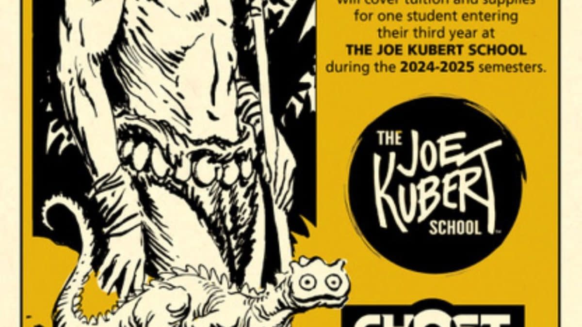 Ghost Machine Creates Scholarship With The Joe Kubert School