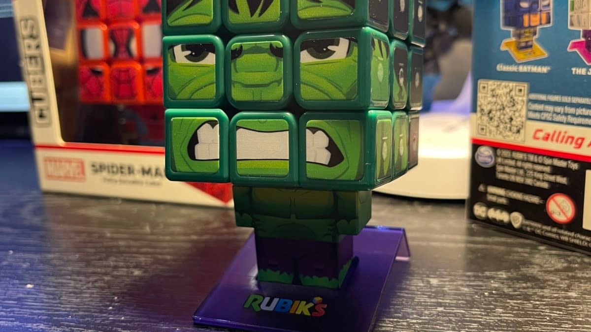 New Rubik’s Cubers Arrives with Marvel and DC Comics Characters 
