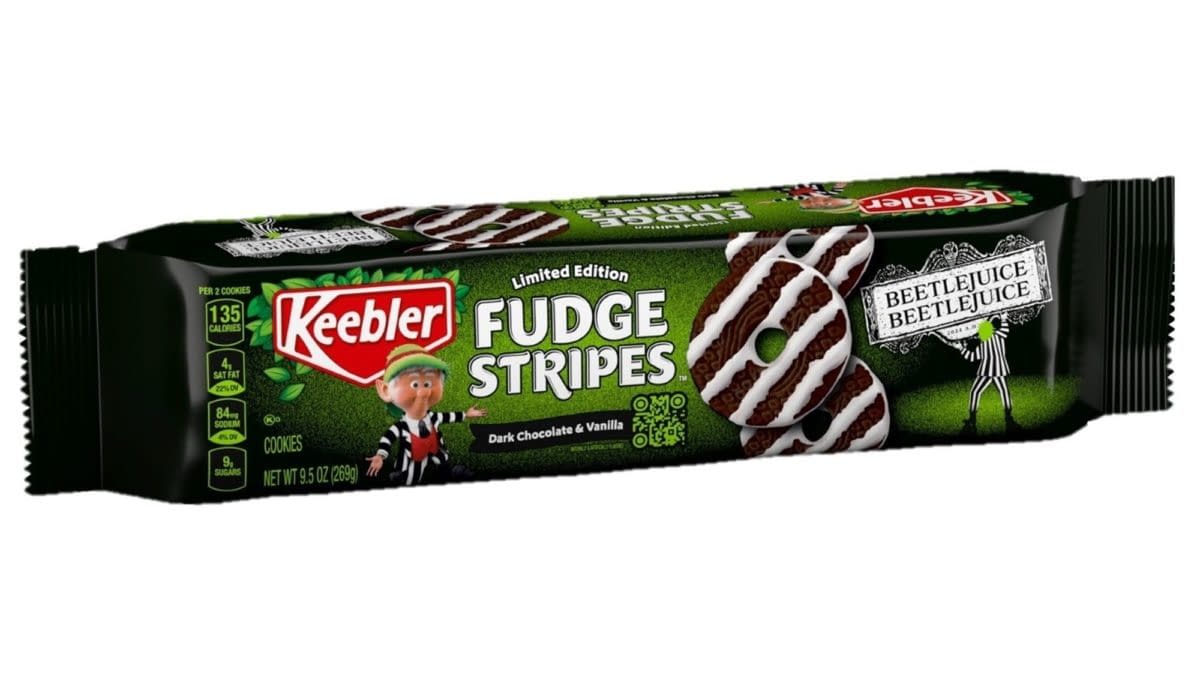 Keebler Reveals New Beetlejuice Beetlejuice Limited-Time Cookies