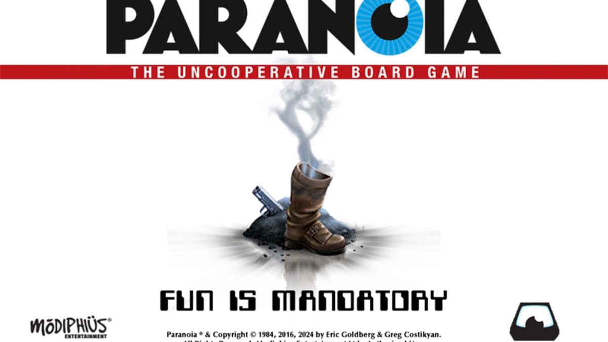 Paranoia - The Uncooperative Board Game Announced At Gen Con 2024