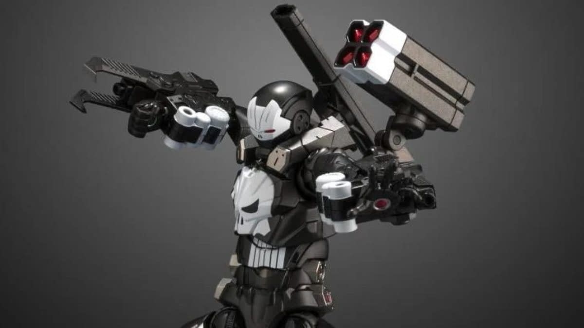 The Punisher Suit Up with New Iron Man Inspired Armor from Sentinel 