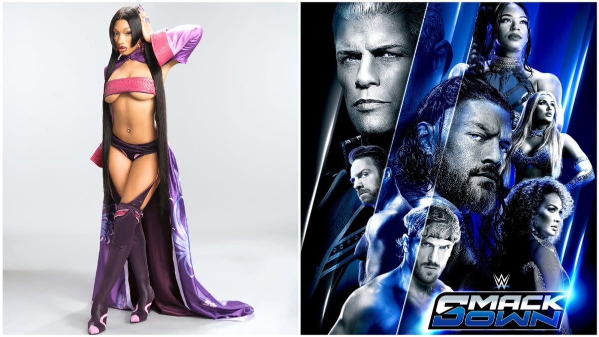 Megan Thee Stallion Reacts to "Neva Play" Debut as WWE SmackDown Intro